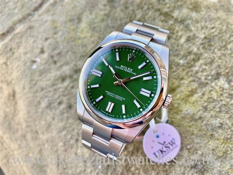 rolex oyster perpetual 41mm green|rolex celebration 41mm.